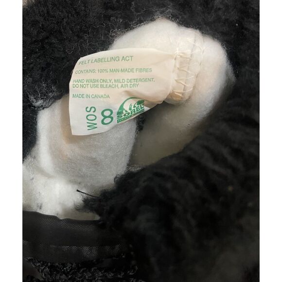 Sorel By Kaufman Canada Black Leather Snow Boots - Picture 5 of 5